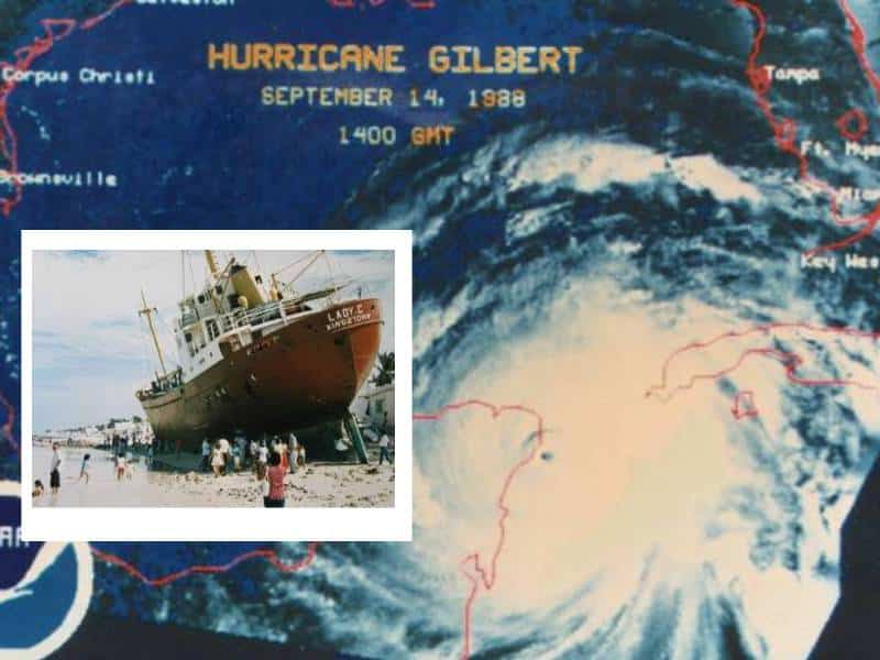 Se cumplean 34 años del huracán Gilberto