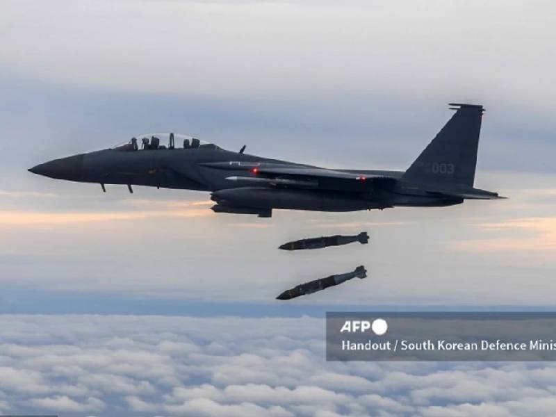 Corea del Sur y EU disparan misiles al mar de Japón después del ensayo norcoreano
