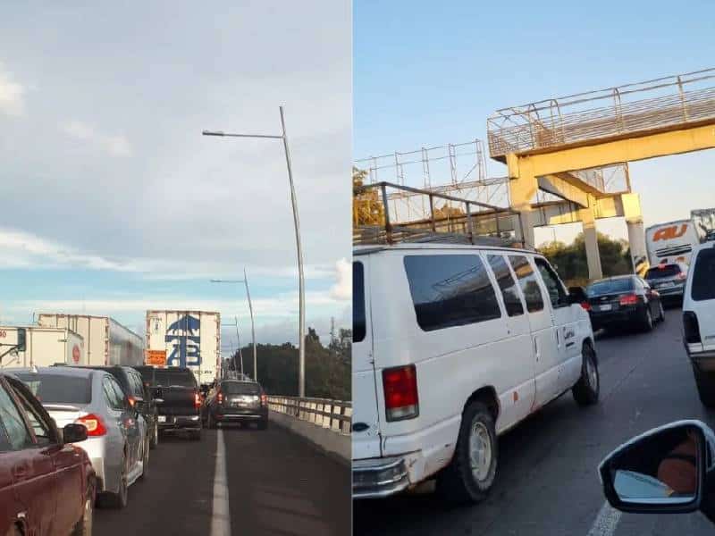 Automovilistas varados en la carretera Orizaba-Puebla fueron presuntamente asaltados