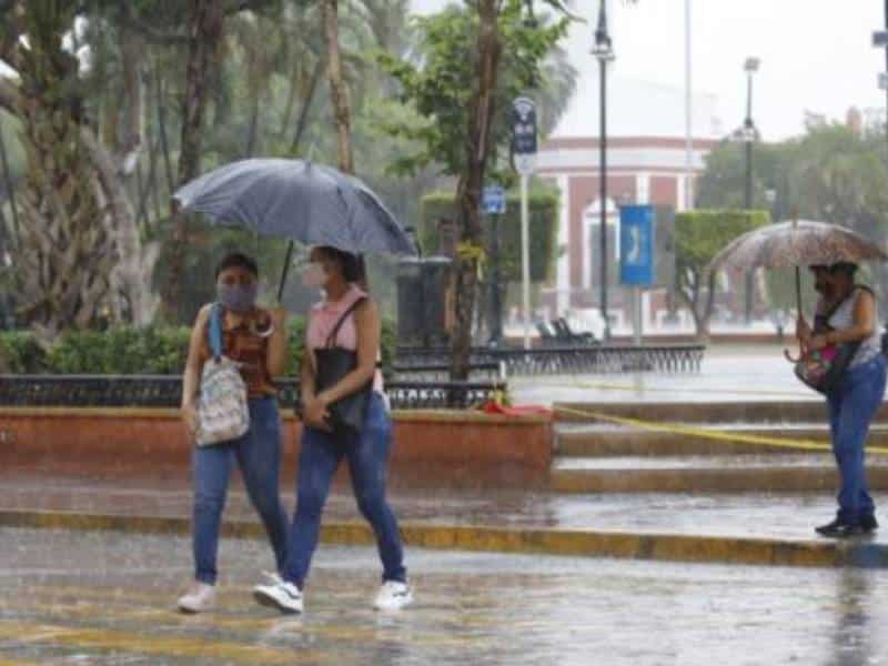 Miércoles con probabilidad de lluvias en Yucatán