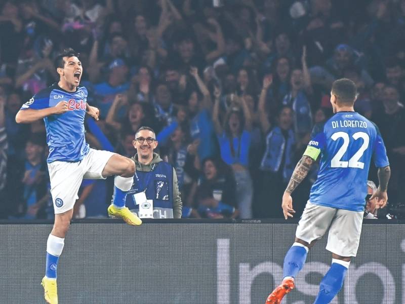 Champions: Chuky da victoria al Napoli y sella su boleto a octavos