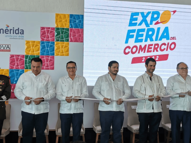 Expo comercio, fortalece la economía de Mérida 