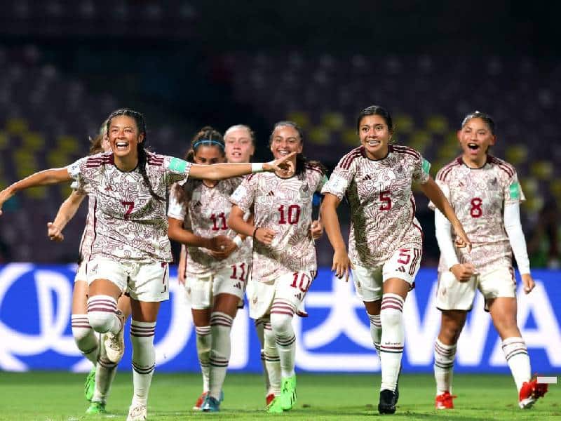 ¡Hay vida! El Tri Femenil derrota 2-1 a España, en el Mundial Sub-17 de India