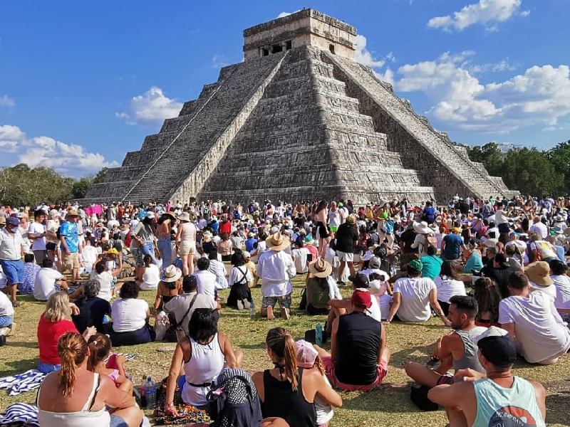 Chichén cerrará el año como la zona arqueológoca más visitada