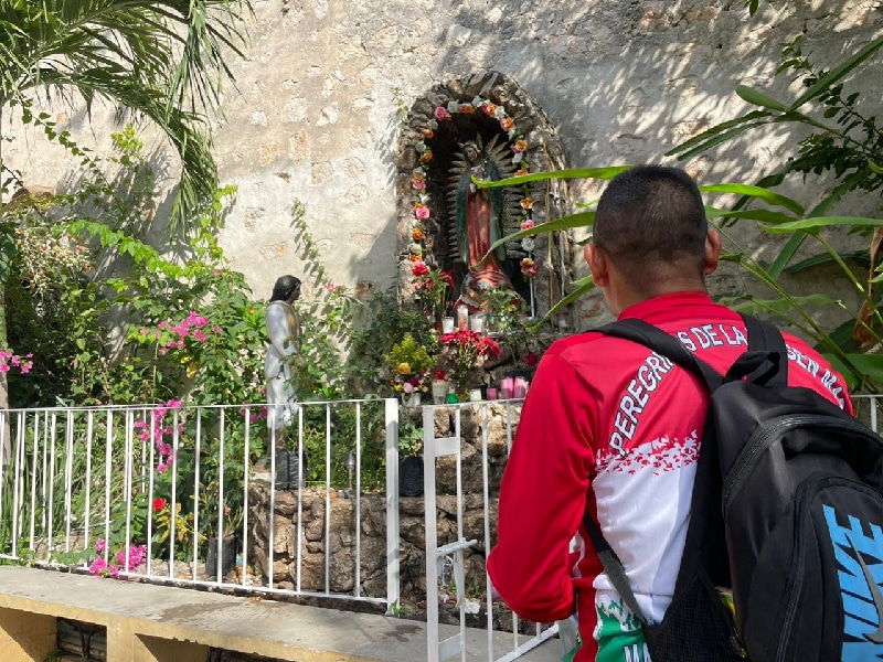 Inicia la víspera guadalupana en la iglesia de San Cristóbal