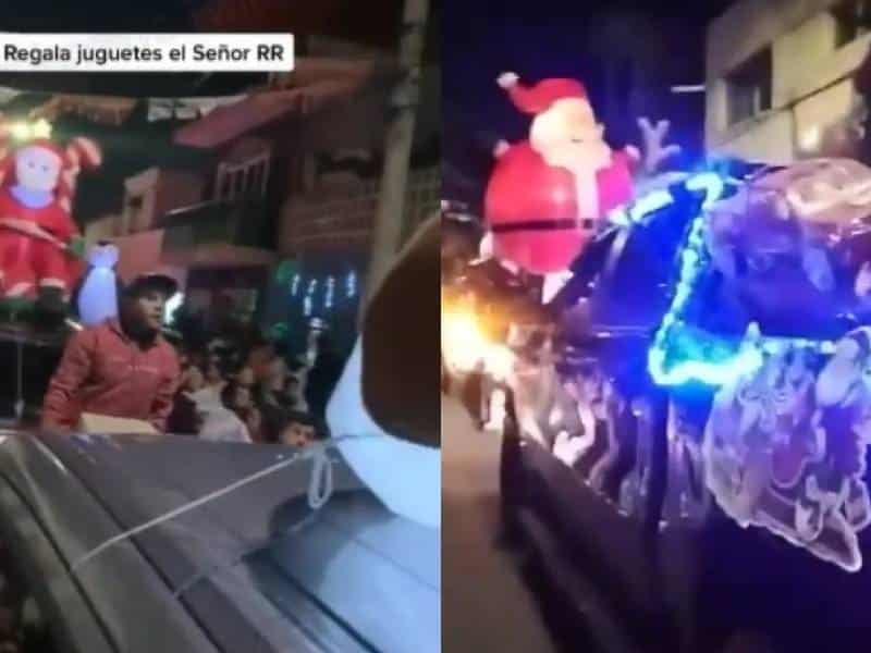 En Jalisco, cártel repartió regalos navideños