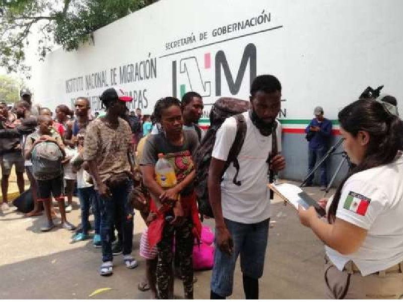 Haitianos, los más beneficiados con tarjetas migratorias por razones humanitarias en México