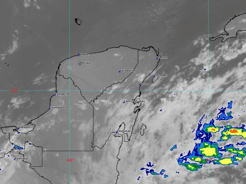 Tendremos un día calido por la tarde en Yucatán