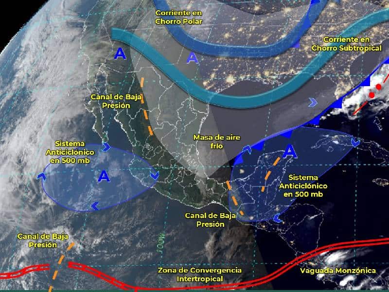 Sistema frontal Núm. 16 se extenderá sobre la Península