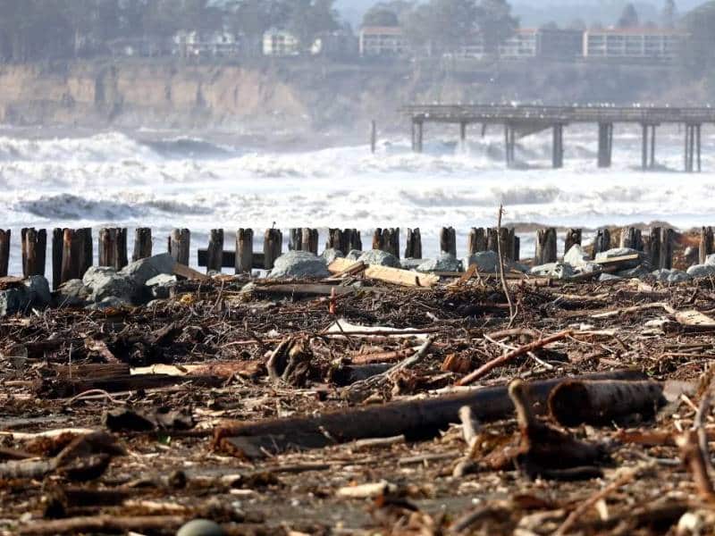 California sufre por ciclones