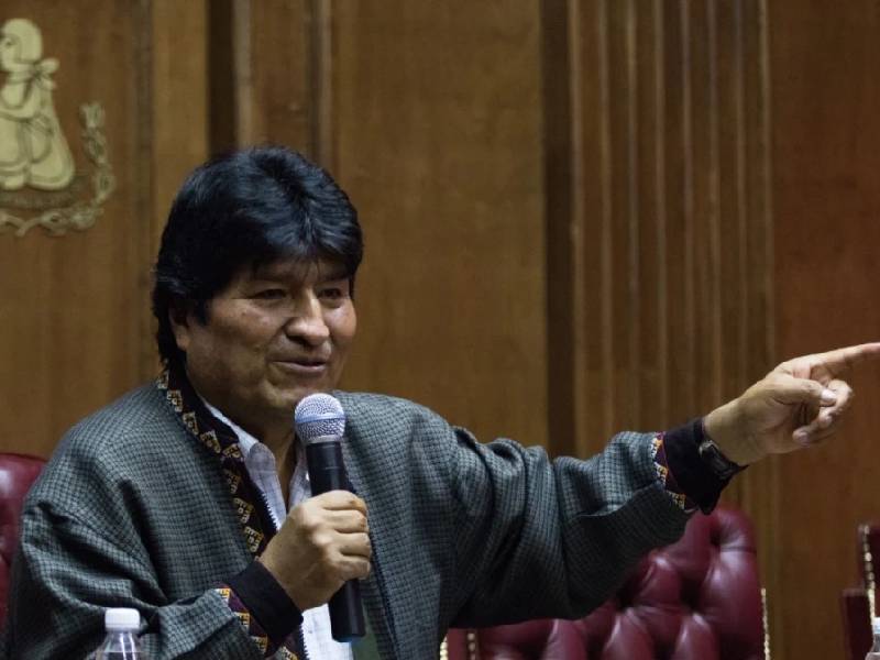 Evo Morales, presidente del Palmaflor