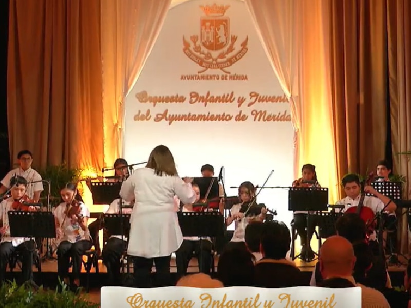 Se presenta Orquesta Infantil y Juvenil del Ayuntamiento de Mérida