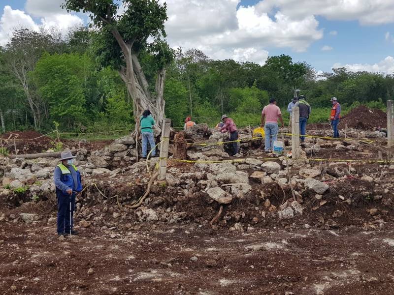 Listo, salvamento del INAH en el Tramo 3