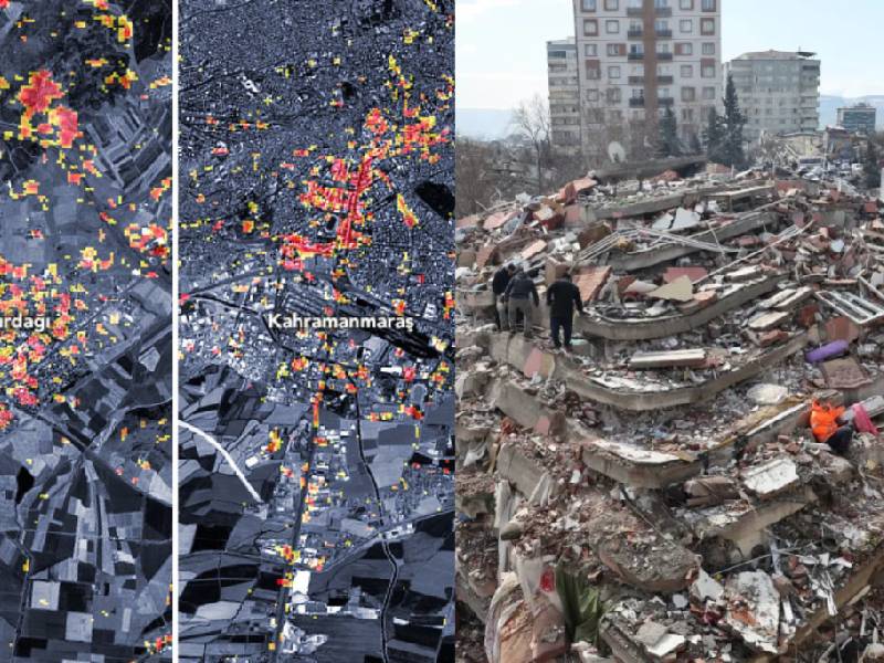 La NASA muestra el daño hecho por el terremoto en Turquía desde sus satélites