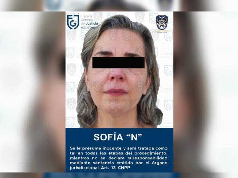 Vinculan a proceso a Sofía Soraya “N” por asociación delictuosa