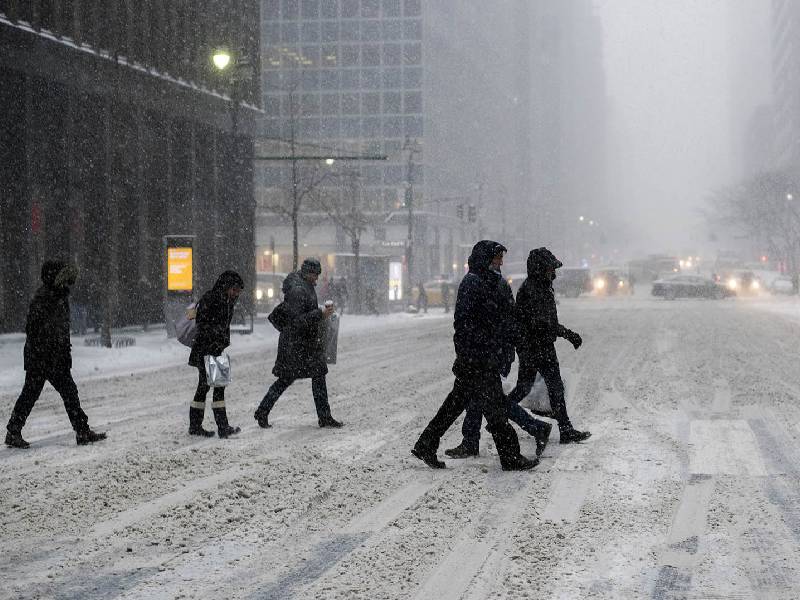 Fin de semana de frío polar en noreste de EU y Canadá