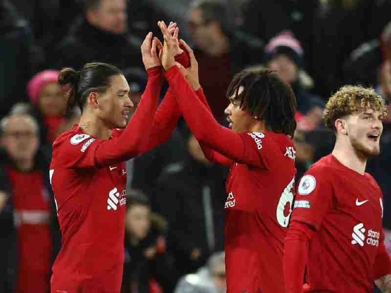 Goleada histórica: Liverpool aplasta 7-0 al Manchester United