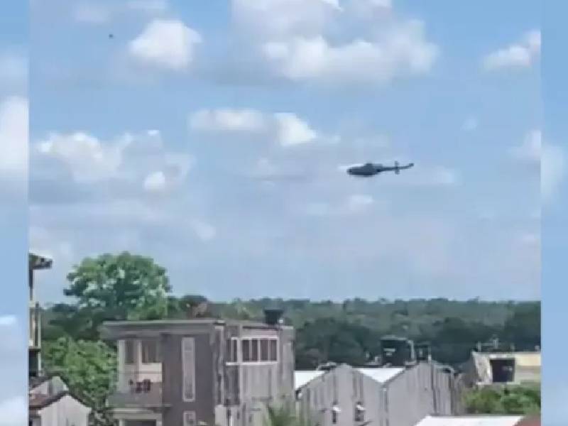 VIDEO: Cinco militares fallecen en accidente de helicóptero