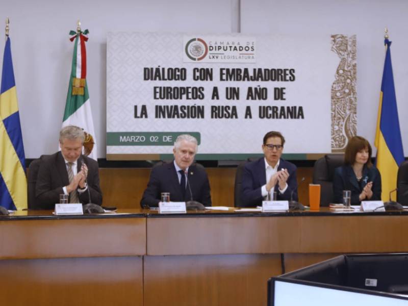 Parlamento ucraniano invita a diputados mexicanos a dar mensaje