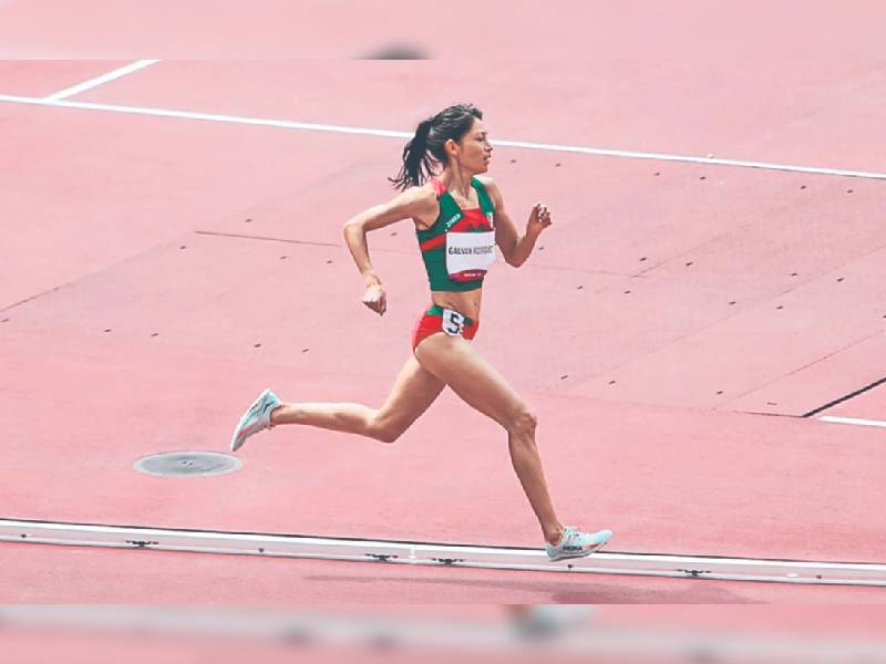 Laura Galván impone nueva marca nacional en atletismo