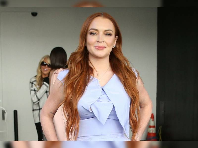 Lindsay Lohan anunció que está embarazada