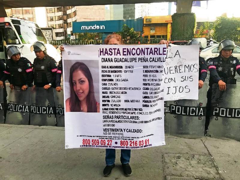 Localizan con vida a Diana Peña tras 6 días desaparecida