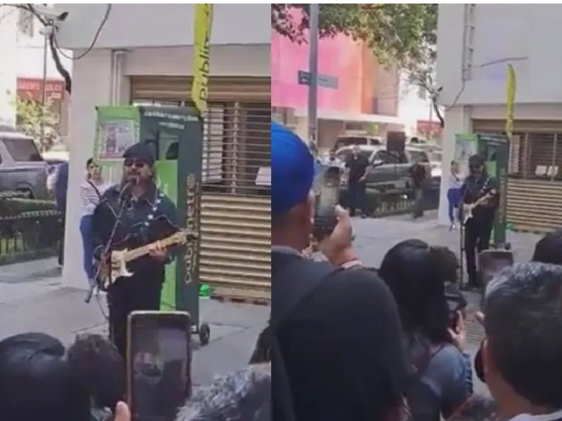 VIDEO: ¡Sorpresa! Juanes realiza concierto en calles de Zona Rosa en CDMX