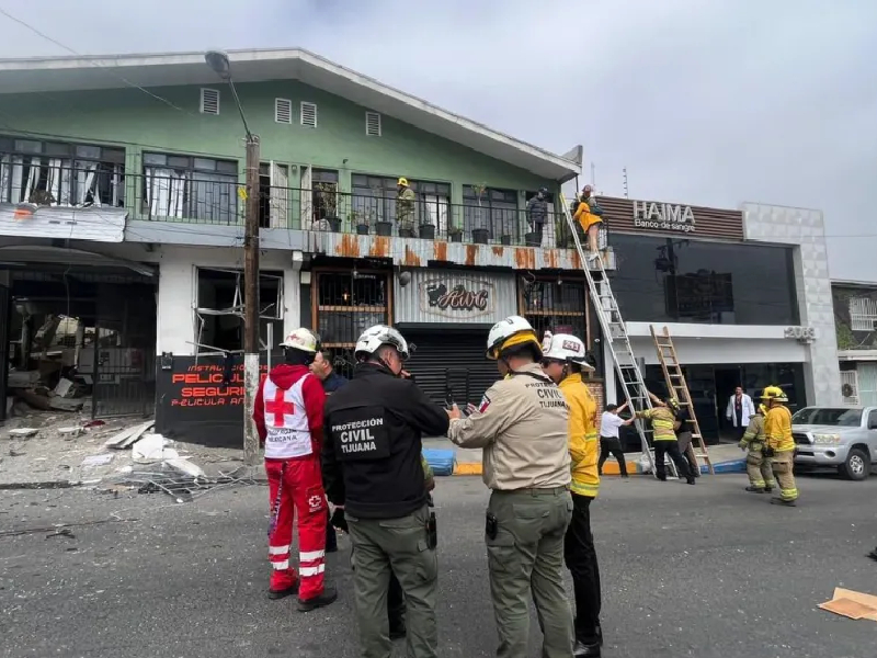 Explosión en Tijuana deja más de 20 lesionados