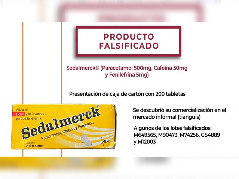 medicamento falsificado