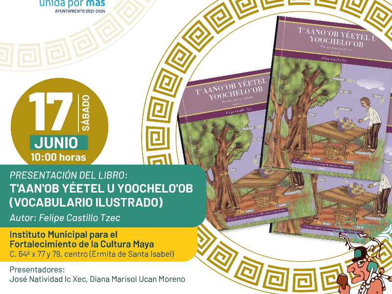 Presentan libro de vocabulario en Maya