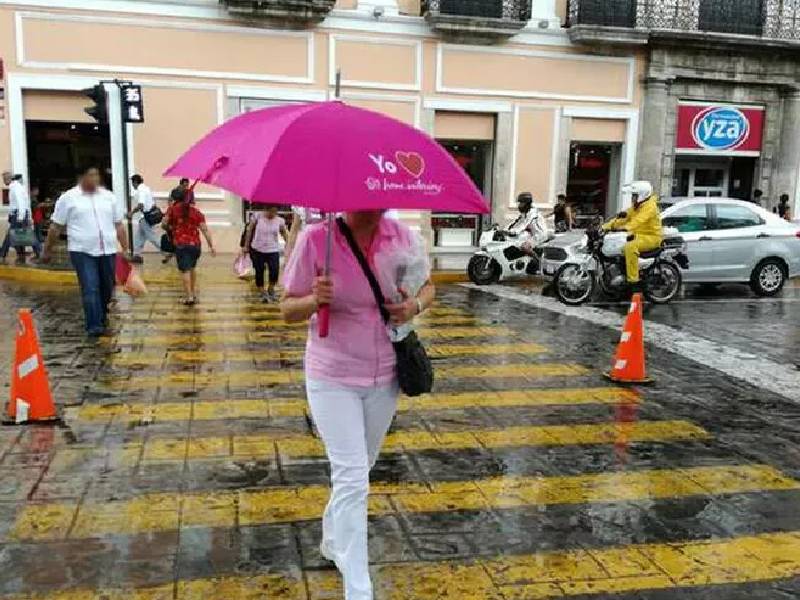 Se esperan lluvias aisladas en Yucatán