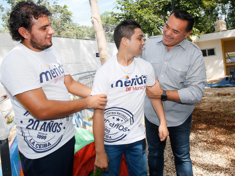 Renán Barrera continúa la transformación de Mérida en una ciudad incluyente