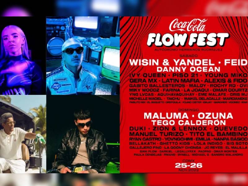 Wisin & Yandel, Feid, Tego Calderon y más encabezan el Flow Fest