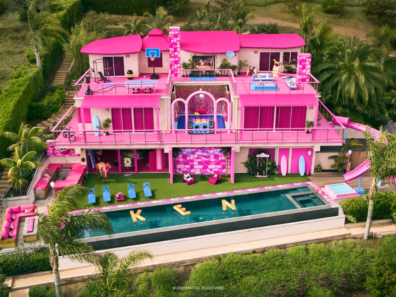 ¡De ensueño! se viraliza casa de Barbie en Malibú