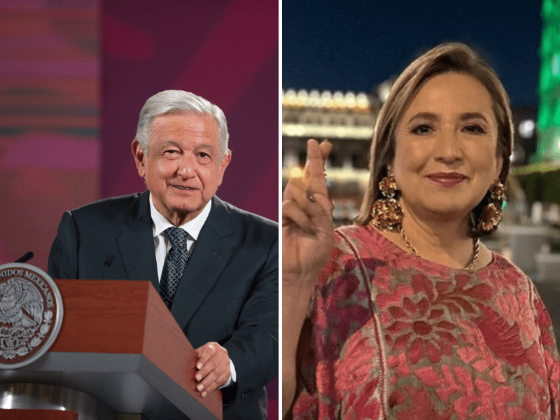 AMLO critica la propuesta de Xóchitl Gálvez sobre que los empleados paguen sus seguros