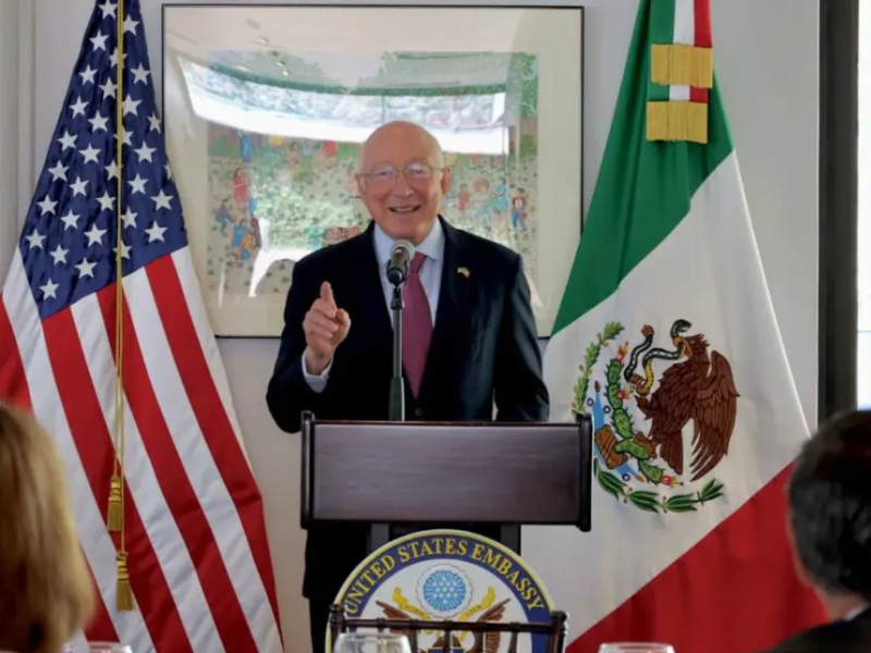 Celebra Ken Salazar tres años del TMEC