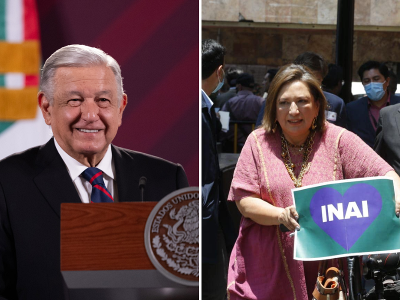 INE ordena a AMLO no hablar más de Xóchitl Gálvez