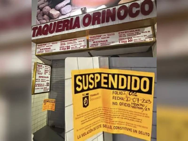 Taquería Orinoco de San Pedro es suspendida tras video de agresión a mesero
