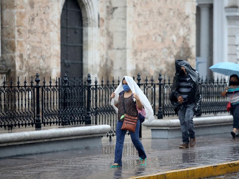 Se esperan lluvias en Yucatán