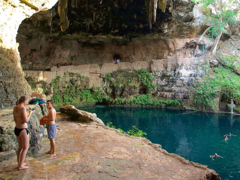 Cenote Zací.