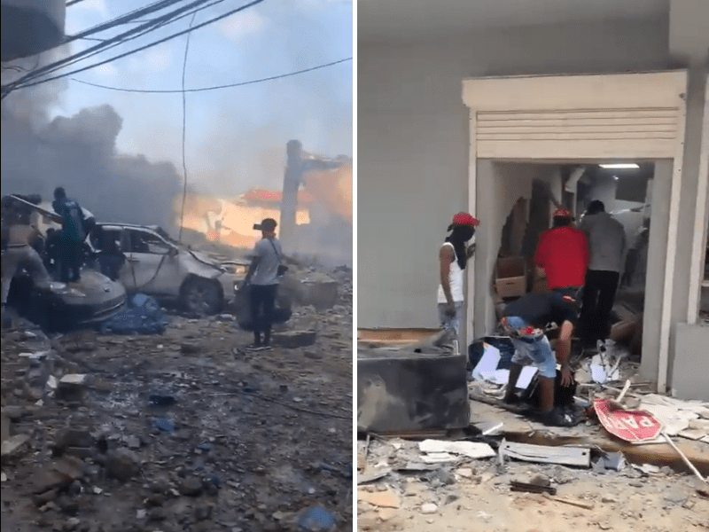 Explosión en República Dominicana suma 10 fallecidos y 11 desaparecidos