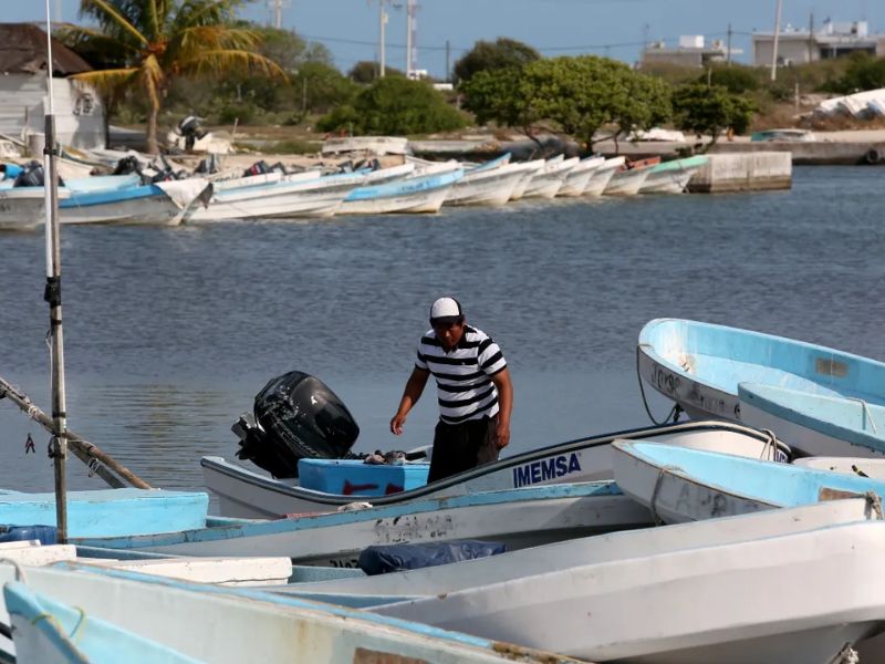 Pesca en Yucatán.