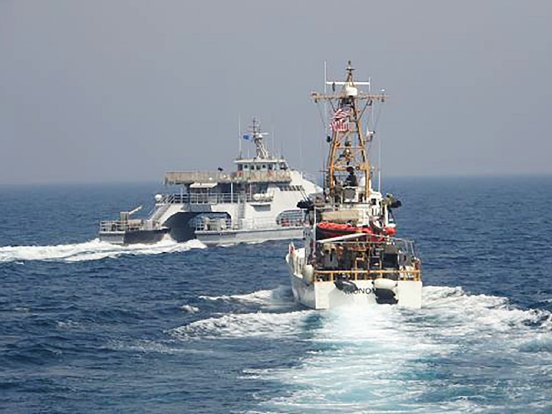 EU despliega buques en Irán y Alaska