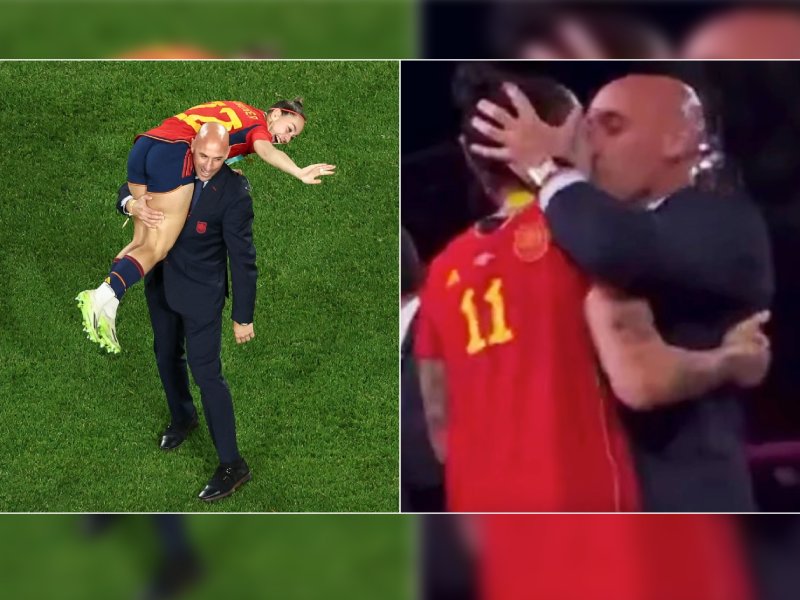 Luis Rubiales, presidente del futbol español, rechaza dimitir tras caso de beso forzado