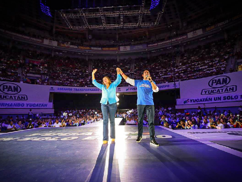 Cecilia Patrón agradece la confianza de los meridanos para trabajar en un sólo equipo por Mérida 