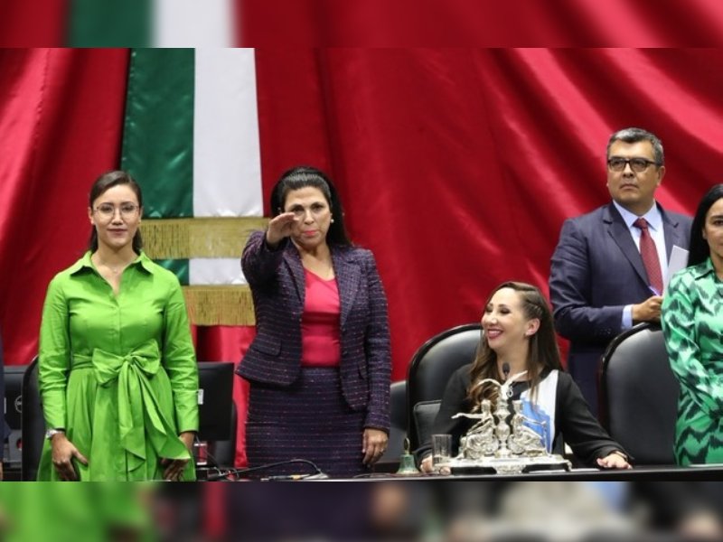 Eligen diputados a la priista Marcela Guerra como presidenta de la Mesa Directiva