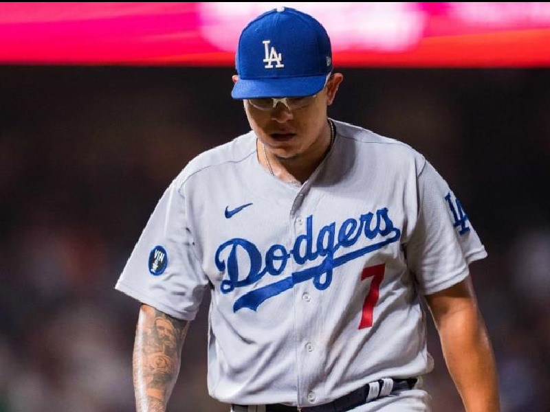 Por esta razón estuvo detenido el pitcher de los Dodgers, Julio Urías