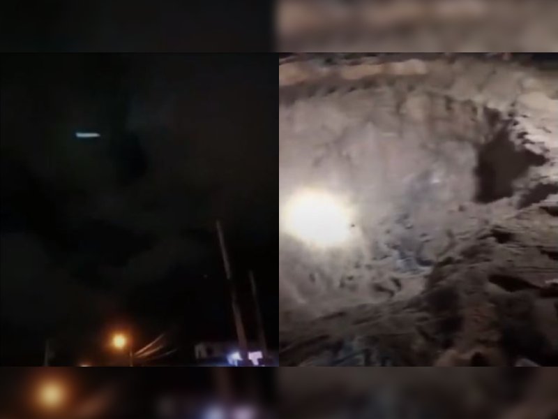 Video. Supuesto meteorito ilumina la noche en Ecuador
