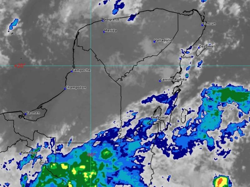 Tormenta tropical Pilar ocasionará lluvias en Yucatán