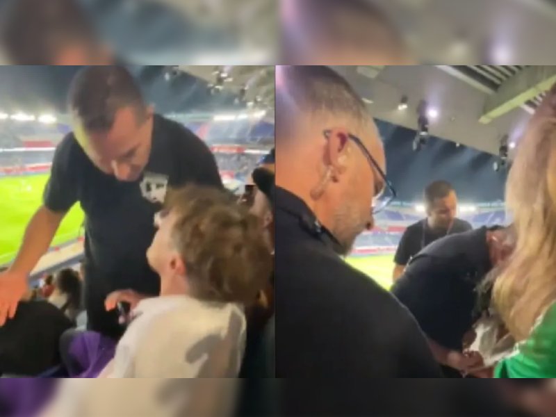 Expulsan del “Parc des Princes” a fan por pancarta en apoyo a Jenni Hermoso